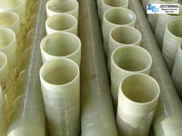 Glass fiber pipe